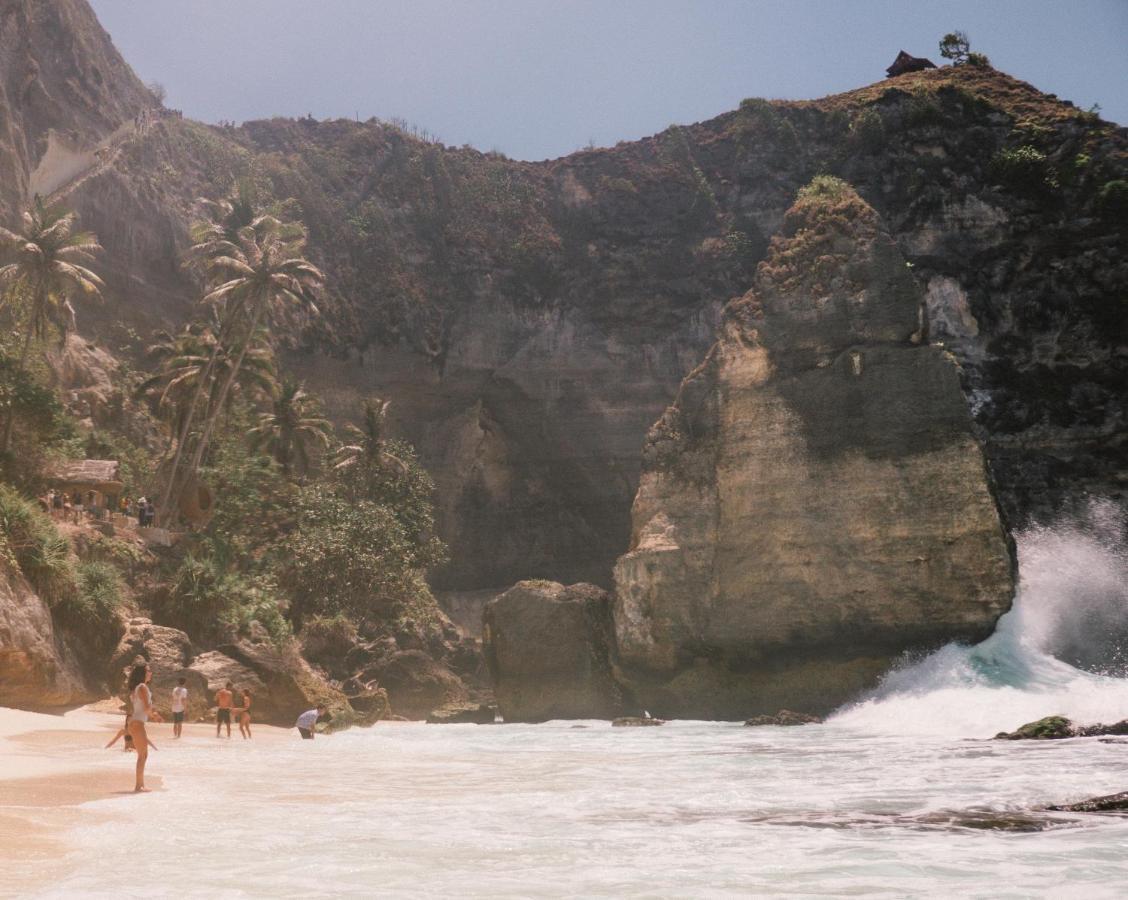 Tropical Glamping Nusa Penida - Private Romantic Seaside Bungalow Diamond Beach Polilit Dış mekan fotoğraf