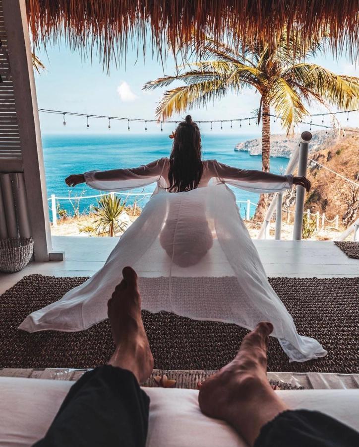 Tropical Glamping Nusa Penida - Private Romantic Seaside Bungalow Diamond Beach Polilit Dış mekan fotoğraf