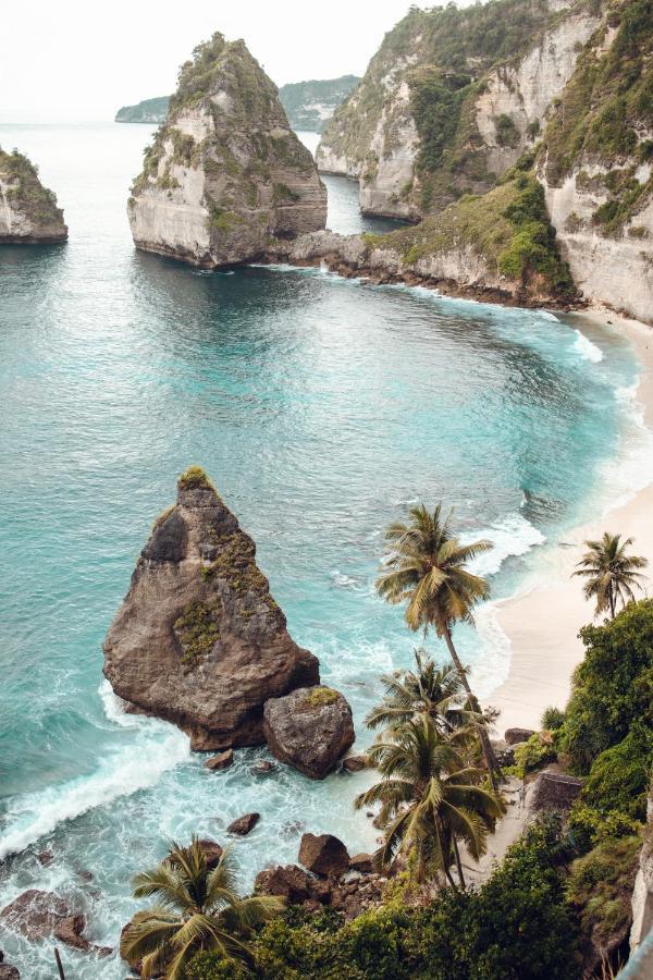 Tropical Glamping Nusa Penida - Private Romantic Seaside Bungalow Diamond Beach Polilit Dış mekan fotoğraf