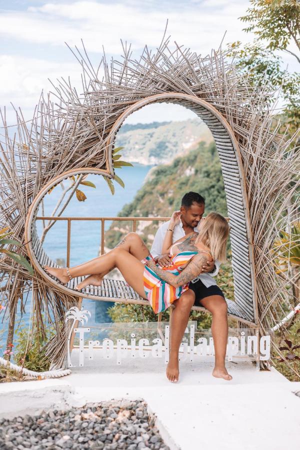 Tropical Glamping Nusa Penida - Private Romantic Seaside Bungalow Diamond Beach Polilit Dış mekan fotoğraf