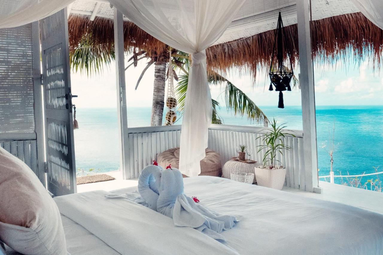 Tropical Glamping Nusa Penida - Private Romantic Seaside Bungalow Diamond Beach Polilit Dış mekan fotoğraf
