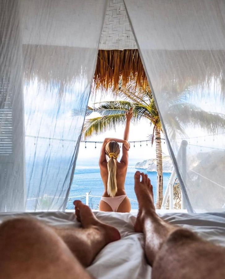 Tropical Glamping Nusa Penida - Private Romantic Seaside Bungalow Diamond Beach Polilit Dış mekan fotoğraf